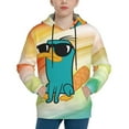 thumbnail image 3 of Teen Boys Girls Hoodies 3D Printed Cool Long Sleeve Hooded Pullover Lightweight Sweatshirt for Kids Youth, 3 of 8