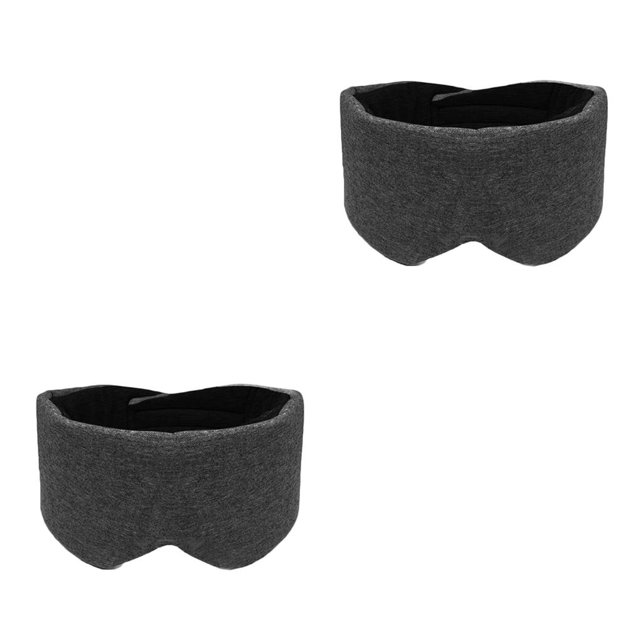 Vogacara Parche de ojo para dormir transpirable adultos niños lavable Flexible Blinder cubierta interior exterior dormitorio Oficina visera Type1 NO1