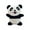 10cm panda, variant on Burrow Interactive Dog Hide And Seek Puppy Colorful Squeak Stuffed Animals Plush Puzzles Tree Holes Raccoons (10cm for fox)
