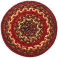 thumbnail image 1 of Homespice Decor 593122 Tapis Tressés en Jute de Grange Cidre Hudson - Trivet - Rond, 1 of 1