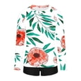 thumbnail image 5 of Women Two Piece Rash Guard Long Sleeve Swimsuits UV UPF 50+ Swim Shirt Bathing Suit with Boyshort Bottom Built in Bra Quick Dry Breathable Swimwear 2026 Summer Beach Vacation Outfits, 5 of 7