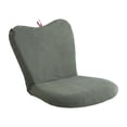 thumbnail image 1 of Sillón reclinable plegable para suelo, ideal para leer, jugar o relajarse. Verde, 1 of 9