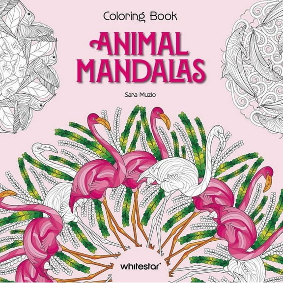 Coloring Books Animal Mandalas Coloring Book, (Paperback)