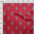 thumbnail image 2 of oneOone Polyester Lycra Fabric Leaves|Floral & Paisley Block Print Sewing Fabric BTY 56 Inch Wide, 2 of 4