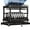 A, variant on SugarBloom Kitchen Dish Rack with Drain Tray, Countertop & Storage Organizer for Plates, Bowls, Chopsticks & Cups, Stainless Steel Drying Rack for Sink or Counter,A