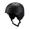 thumbnail image 1 of Casco de esquí transpirable con protección para la cabeza para actividades invernales, ciclismo y monopatín. Negro S, 1 of 8