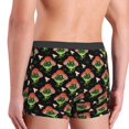 thumbnail image 4 of Rateoe Frogs In Mushroom Hats Mens Boxer Briefs Poly Spandex Performance Boxer Briefs Underwear Hem Boxer Briefs - Small, 4 of 8