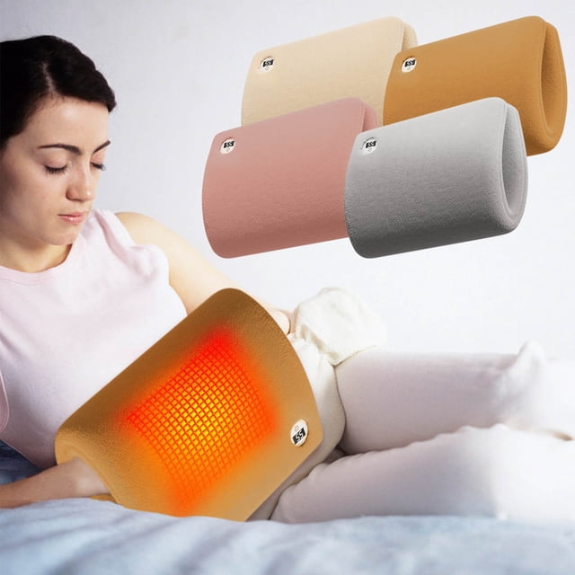 Fiudx Bolsa de Agua Caliente Digital, Tecnología de Calentamiento con Grafeno, Almohadilla Portátil para Manos y Rodillas, Diseño Sin Agua, Alivio Instantáneo Del Calor, Cómodo Control de Temperatura