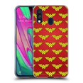 thumbnail image 1 of Head Case Designs Officially Licensed Wonder Woman DC Comics Logos Pattern Soft Gel Case Compatible with Samsung Samsung Galaxy A40 (2019), 1 of 7