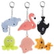 thumbnail image 1 of 6 llaveros con linterna de animales, llavero colgante para bolsa, decoración, juguete de regalo para niños, 1 of 5