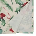 thumbnail image 3 of Saro Lifestyle Christmas Foliage and Candy Canes Tablecloth, 3 of 4