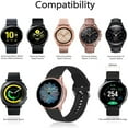thumbnail image 4 of Replacement Band For Samsung Galaxy Watch 3 41mm Silicone Strap For Samsung Galaxy Watch Active 1/2 Galaxy Watch 42mm Watchbands White For Galaxy active 2, 4 of 6