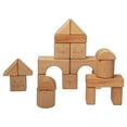 thumbnail image 2 of Milaget 20Pcs Wooden Building Blocks Set Motor Skills Puzzle Toys Educational Toys Shape, 2 of 9