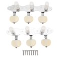 thumbnail image 1 of 1 Set 3L3R Acoustic Guitar Tuning Machines Knobs Tuning Pegs for Practice, 1 of 4