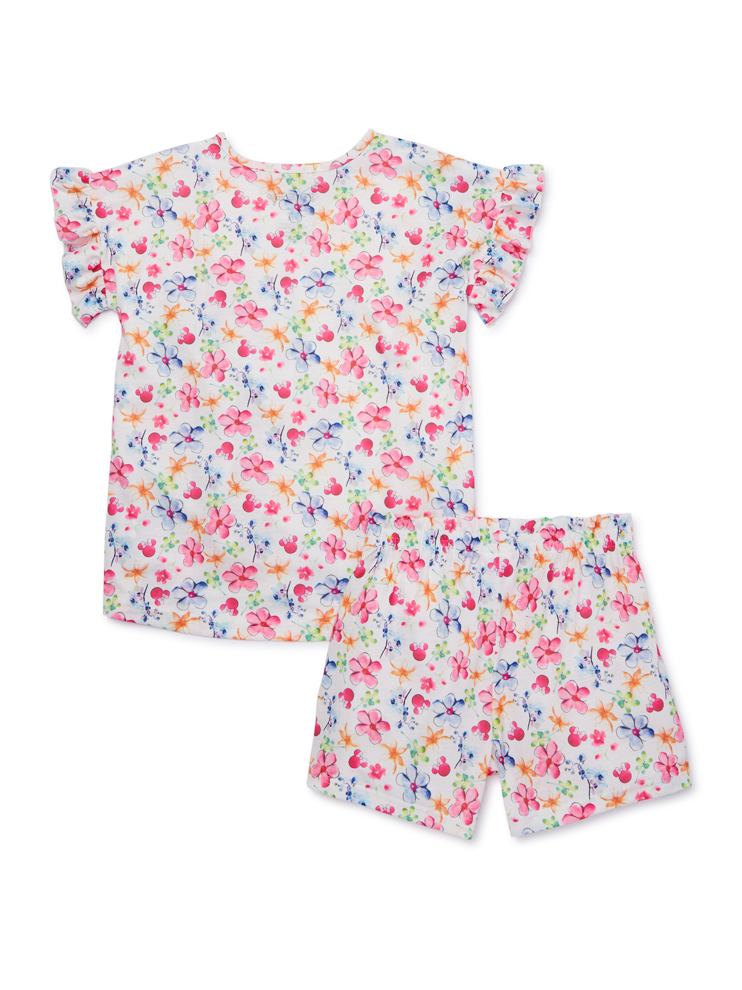 Disney Minnie Mouse Girls 4-12 Exclusive Short Sleeve Tee & Matching Short Pajama Set - image 2 of 2