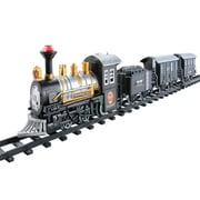 Northlight Ready to Play Animated Classic Train (14 Pieces) Battery Powered Model Train Set