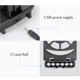 thumbnail image 2 of Sidaley Soporte para teléfono Xiaomi, accesorio para contador de pasos, dispositivo oscilante para teléfono, interfaz USB, ornamento Teléfono y Comunicación, 2 of 5