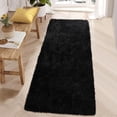 thumbnail image 5 of Memoryfield 2' x 8' Runner Rug, Plush Non-Skid Rug, for Bedroom Living Room Nursery, Black, 5 of 8