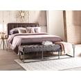 thumbnail image 2 of Serta Danes Tufted Bench with Iron Legs, 2 of 7
