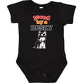thumbnail image 3 of Inktastic Siberian Husky Dog Puppy Boys or Girls Baby Bodysuit, 3 of 5