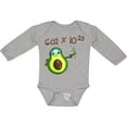 thumbnail image 3 of Inktastic Avogadro's Number with Avocado Chemist Boys or Girls Long Sleeve Baby Bodysuit, 3 of 5