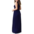 thumbnail image 2 of Vestido largo suelto sin mangas de verano para mujer Vestido largo casual con bolsillos Ormromra, 2 of 2