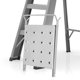 thumbnail image 4 of Escalera de hierro de alta resistencia, accesorio de plataforma, accesorio de plataforma, plataforma de trabajo, bandeja de trabajo multiusos para escalera, 4 of 6