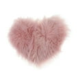 thumbnail image 1 of AMLESO Rug Heart Cushion Floor Protector Made of Artificial Wool 40x50cm/30x40cm, 1 of 8