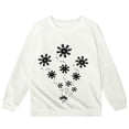 thumbnail image 4 of MIASHUI Chandail à Capuchon et Chandails en Molleton pour Filles - Automne Hiver Imprimé de Noël Col Rond Manches Longues Chandail en Molleton Décontracté pour Filles, 4 of 4