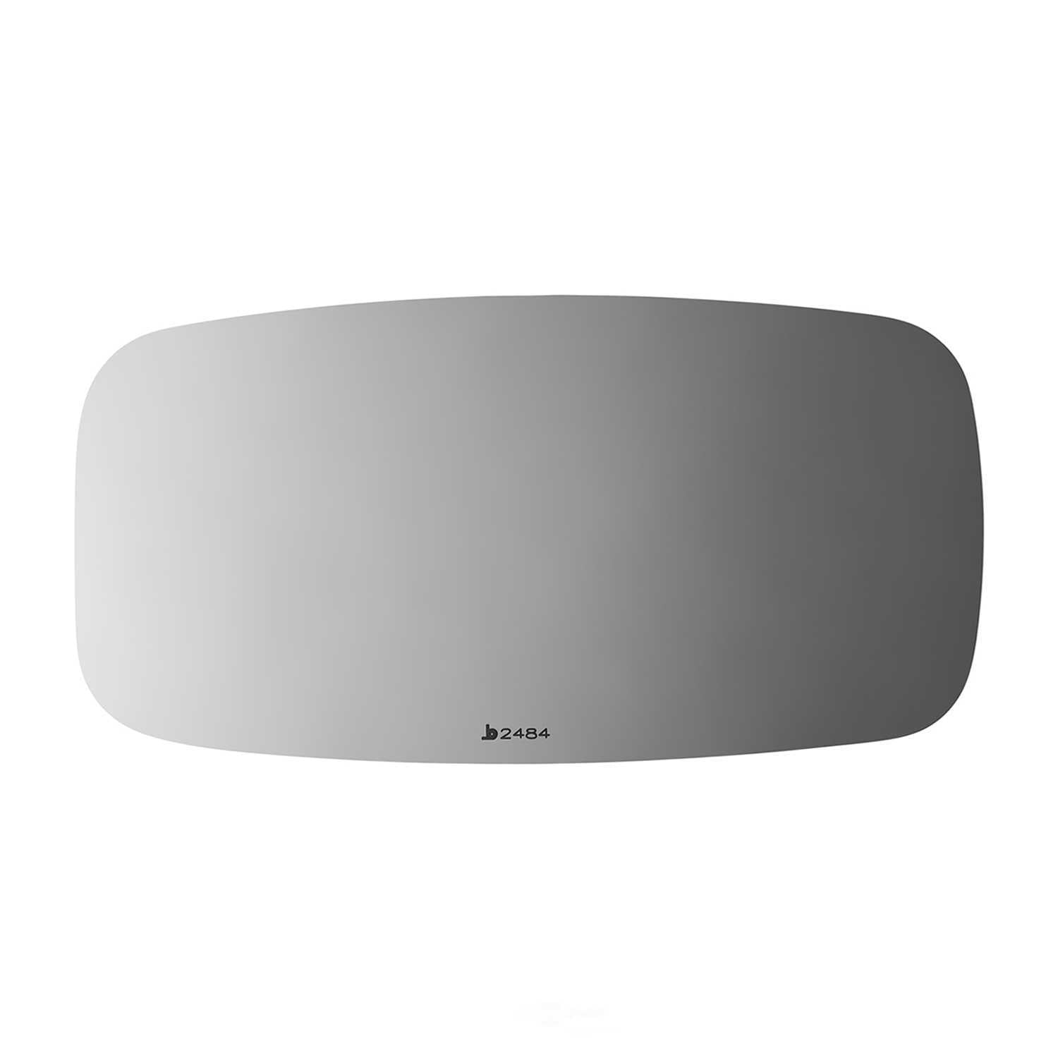 Burco Side View Mirror Replacement Glass - Clear Glass - 2484