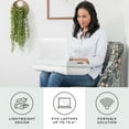 thumbnail image 2 of Rossie Home Lap Tray with Detachable Pillow, Soft White, 2 of 7