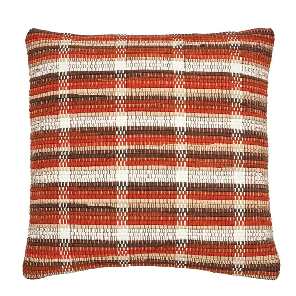 Hadley Sienna Throw Pillow, 18" x 18"