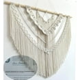 thumbnail image 5 of Macrame Wall Hanging Large- Boho Wall Decor- large wall art- Wall Decor Living Room- Macrame Tapestry Boho Decor for Bedroom., 5 of 12