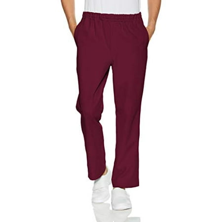 

(Mizuno) MIZUNO Unisex Scrub Pants [Antistatic/Antibacterial/Anti-Transparency] MZ0019 C-29 Wine 5L