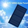 thumbnail image 4 of Panel solar LUVCLS de energía en miniatura DIY batería pequeña con módulo de cargador D0Q2, 4 of 7
