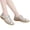 Gold, variant on YOUYEDIAN Sandals for Women Fashion Breathable Cut-Out Versatile Round Toe Hook-and-Loop Flats Casual Non Slip Walking Shoes