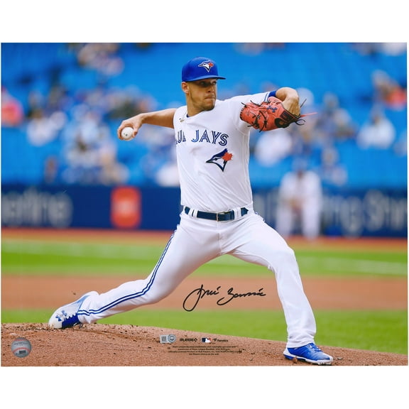 Jose Berrios Toronto Blue Jays Autographed 16" x 20" Pitching Photograph - Fanatics Authentic Certified
