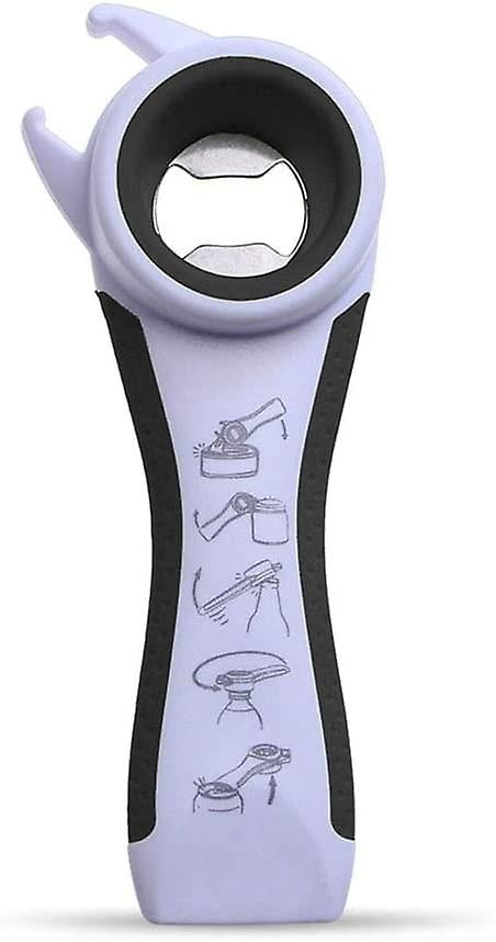 Ouvre Bouteille Ergonomique GreeSuit Ouvre-boîte Manuel 2 Pack - Ouverture Facile Pour Bocaux Et Bouteilles - Poignée Caoutchouc - Rouge Et Bleu Apriscatole Professionale - 7