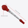 thumbnail image 2 of 1 Pieces/5 piecesTurkey Baster Syringe Heat Resistant Meat Baster Set with Cleaning Brush Meat Marinade Injector Silicone Bulb for Basting and Cooking Turkey,Beef,Pork,Fish,BBQ, 2 of 8