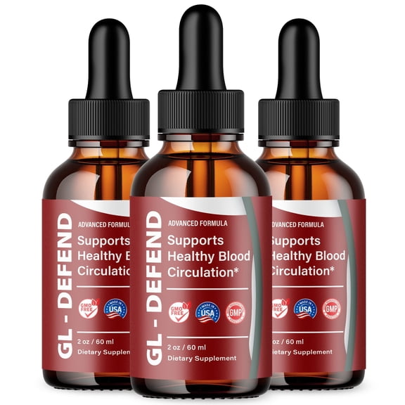 GL Defend Advanced Formula Drops Natural Support Supplement GLDefend 90 Servings