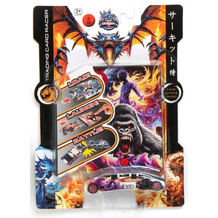 Circuit Samurai Transforming Toy Race Car – Battery-Free Launch