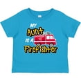 thumbnail image 3 of Inktastic My Aunt is a Firefighter with Fire Truck Boys or Girls Toddler T-Shirt, 3 of 5