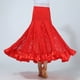 thumbnail image 5 of Vestido Encaje Cuadrado Faldas de Ropa de Baile Accesorios Cómodo Accesorios de Mujer - Rojo SM SunniMix Vestido de baile latino, 5 of 8
