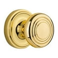 thumbnail image 3 of Nostalgic Warehouse Cladec_Sd_Nk Vintage Art Deco Solid Brass Single Dummy Door Knob -, 3 of 7