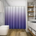 thumbnail image 4 of FFENYAN Shower Curtain Polyester Shower Curtain Waterproof Bathroom Curtain Multicolor, 4 of 4
