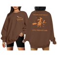 thumbnail image 1 of EHQJNJ Chandail en Molleton Graphique pour Femmes Col Rond Décontracté Imprimé Chandail à Capuchon Chandails en Molleton Graphiques pour Femmes Pull Amusant Chandail en Molleton pour Jeunes, 1 of 4