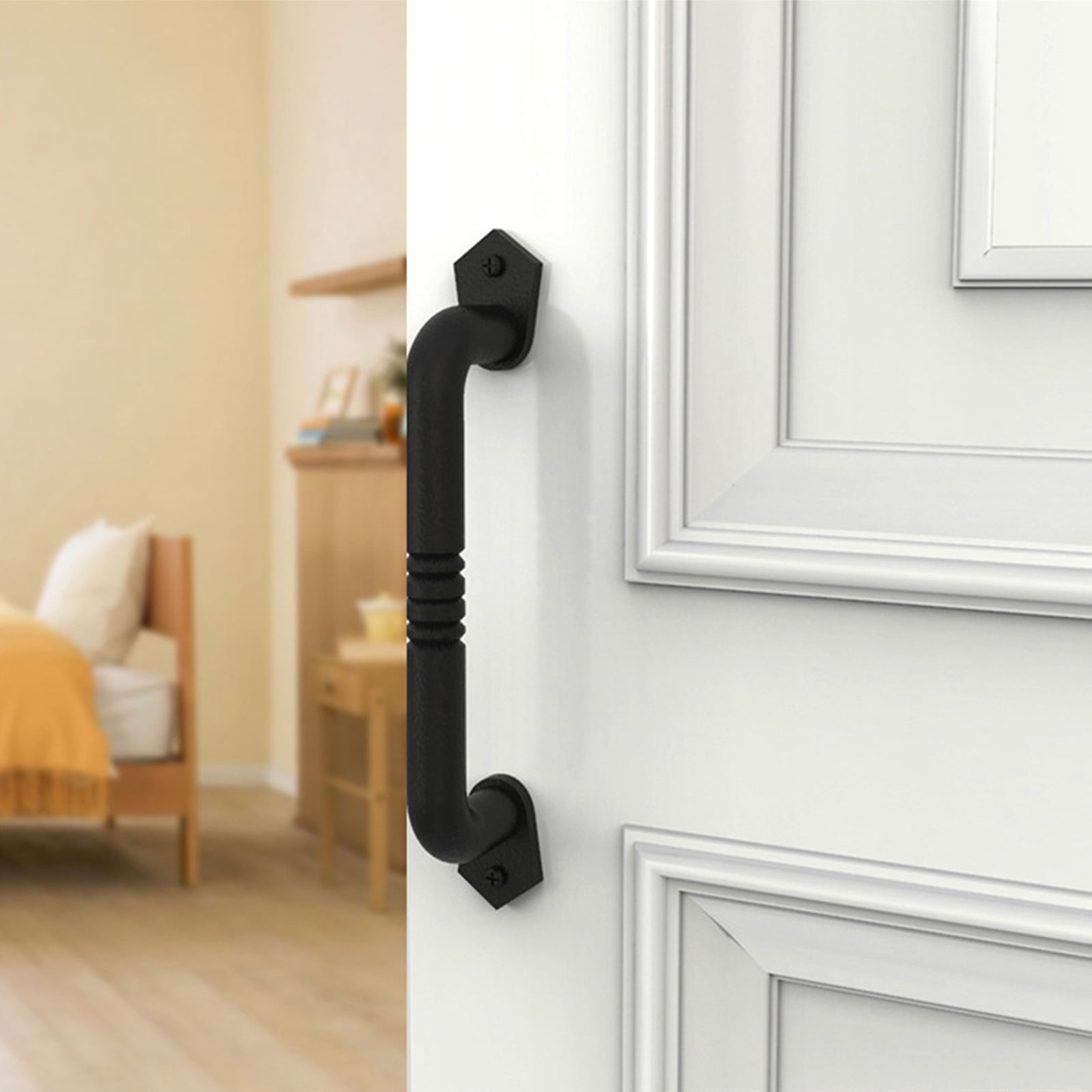 Multipurpose Antique Styles Carbon Steel Door Knobs Hardware Sturdy Rustproof Designs Easy Mounting Daily Casual Use