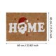 thumbnail image 3 of Alfombra de área Giyblacko, felpudo navideño, árbol de Navidad, Papá Noel, copo de nieve, decoración, felpudo de bienvenida, regalo para Navidad., 3 of 4