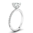 thumbnail image 2 of IGI Certified 2 Carat Lab Grown Diamond Engagement Ring|14K White Gold |Solitaire Lab Diamond Ring|G-VS3, 2 of 2