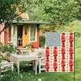 thumbnail image 2 of SM-XLHN Myosotis Poppy Memorial Day Garden Flag 12x18 Inch Double Sided Outside, Patriotic American Flag Yard Outdoor Decoration, 2 of 6